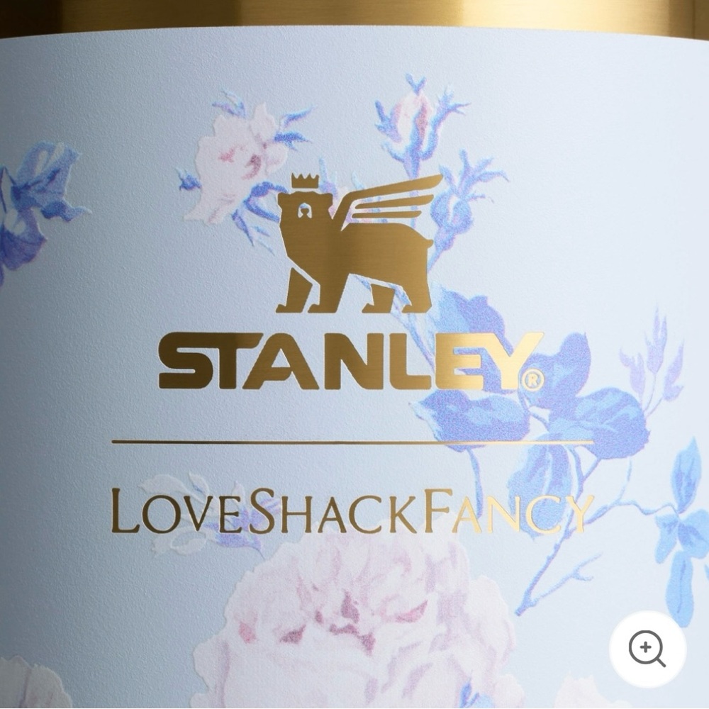 Stanley X LoveShackFancy Blue Floral Tumbler with Straw - Picture 6 of 6